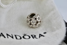 Load image into Gallery viewer, Pandora Sterling Silver White Primrose Flower Blossom Enamel Charm Bead
