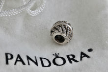 Load image into Gallery viewer, Pandora Sterling Silver CZ Diamonds Tree Branch Slider Bead Charm
