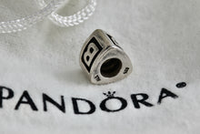 Load image into Gallery viewer, Pandora Sterling Silver Initial letter &quot;B&quot; Bead Charm
