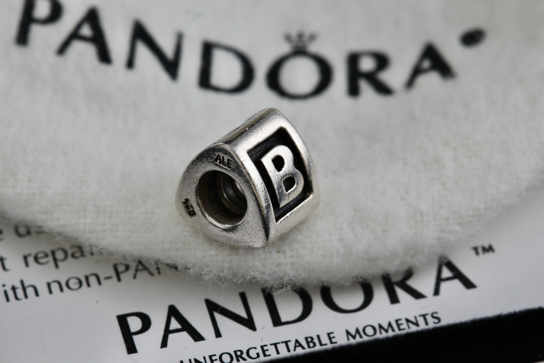 Pandora Sterling Silver Initial letter 