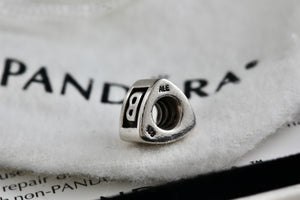 Pandora Sterling Silver Initial letter "B" Bead Charm