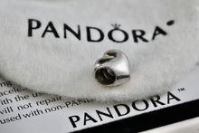 Load image into Gallery viewer, Pandora Sterling Silver Puffy Heart Bead Charm
