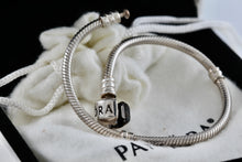 Load image into Gallery viewer, Pandora Sterling Silver Slider Bead Charm Bracelet Standard Version
