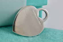 Load image into Gallery viewer, Tiffany &amp; Co. Sterling Silver Engraved &quot;DARCI&quot; Heart Charm Pendant
