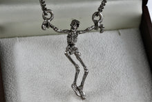 Load image into Gallery viewer, Shackled Skeleton Halloween Themed Costume 20&quot; Necklace
