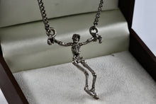 Load image into Gallery viewer, Shackled Skeleton Halloween Themed Costume 20&quot; Necklace
