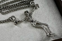 Load image into Gallery viewer, Shackled Skeleton Halloween Themed Costume 20&quot; Necklace
