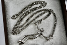 Load image into Gallery viewer, Shackled Skeleton Halloween Themed Costume 20&quot; Necklace
