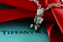 Load image into Gallery viewer, Tiffany &amp; Co. Vintage Teddy Bear Swivel Arms Pendant 18&quot; Chain Necklace
