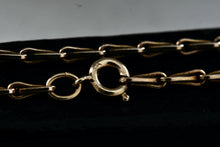 Load image into Gallery viewer, Vintage 14/20 Gold Filled Gold-Plated Staple Clip Link 7&quot; Bracelet
