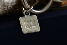 Load image into Gallery viewer, Anne Klein Large Gold Tone Cushion Link Toggle 16&quot; Choker Necklace
