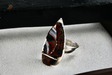 Load image into Gallery viewer, Sterling Silver Native American Arrowhead Hand Made Coin Ring Size 7.5
