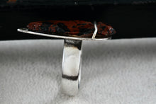 Load image into Gallery viewer, Sterling Silver Native American Arrowhead Hand Made Coin Ring Size 7.5
