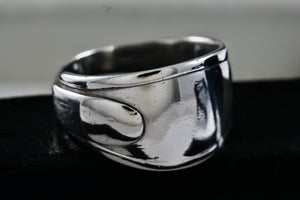 Sterling Silver Handmade Spoon Ring Size 11