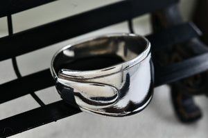 Sterling Silver Handmade Spoon Ring Size 11