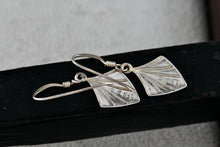 Load image into Gallery viewer, Lisa Lee Creation Sterling Silver Seashell Dangle Hook Earrings
