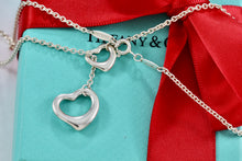 Load image into Gallery viewer, Tiffany &amp; Co. Elsa Peretti Open Hearts Lariat 16-18&quot; Necklace
