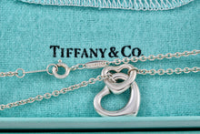 Load image into Gallery viewer, Tiffany &amp; Co. Elsa Peretti Open Hearts Lariat 16-18&quot; Necklace

