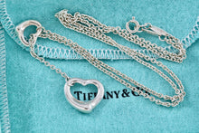 Load image into Gallery viewer, Tiffany &amp; Co. Elsa Peretti Open Hearts Lariat 16-18&quot; Necklace
