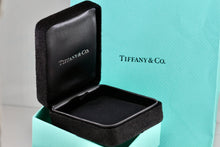 Load image into Gallery viewer, Tiffany &amp; Co. Small Black Suede Silk Necklace Presentation Box Packaging
