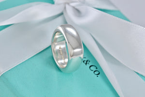 Tiffany & Co. Silver Square Cushion Ring Size 6.5