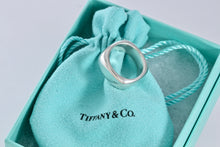 Load image into Gallery viewer, Tiffany &amp; Co. Silver Square Cushion Ring Size 6.5
