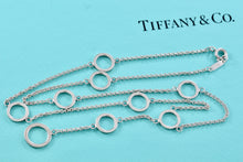 Load image into Gallery viewer, Tiffany &amp; Co. Multi Circles Dangling Drop 16.5&quot; Necklace
