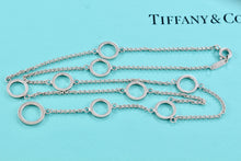 Load image into Gallery viewer, Tiffany &amp; Co. Multi Circles Dangling Drop 16.5&quot; Necklace
