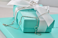 Load image into Gallery viewer, Tiffany &amp; Co. Multi Circles Dangling Drop 16.5&quot; Necklace
