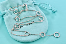 Load image into Gallery viewer, Tiffany &amp; Co. Multi Circles Dangling Drop 16.5&quot; Necklace
