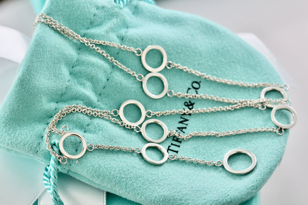 Tiffany & Co. Multi Circles Dangling Drop 16.5