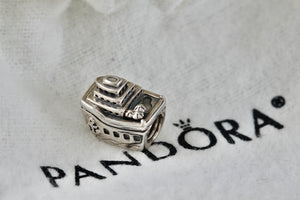 Pandora Silver Cruise Ship Bead Charm Pendant