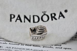 Pandora Silver Cruise Ship Bead Charm Pendant