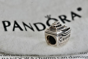 Pandora Silver Cruise Ship Bead Charm Pendant