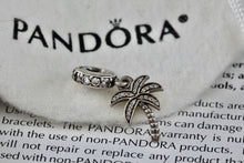 Load image into Gallery viewer, Pandora Silver Sparkling Palm Tree Bead Charm Pendant (791540CZ)
