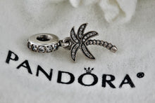 Load image into Gallery viewer, Pandora Silver Sparkling Palm Tree Bead Charm Pendant (791540CZ)
