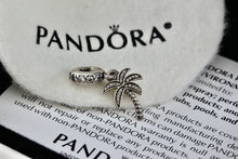 Load image into Gallery viewer, Pandora Silver Sparkling Palm Tree Bead Charm Pendant (791540CZ)
