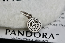 Load image into Gallery viewer, Pandora Silver Symbol of Peace Bead Charm Pendant (791308CZ)
