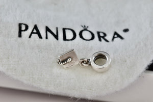 Pandora Silver Dangle Graduation Cap Bead Charm Pendant (790270)