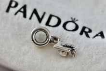 Load image into Gallery viewer, Pandora Silver Dangle Graduation Cap Bead Charm Pendant (790270)
