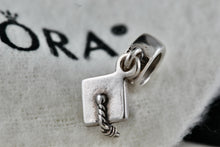 Load image into Gallery viewer, Pandora Silver Dangle Graduation Cap Bead Charm Pendant (790270)
