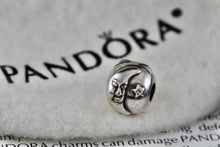 Load image into Gallery viewer, Pandora Silver Day &amp; Night Bead Clip Charm Pendant (791208CZ)
