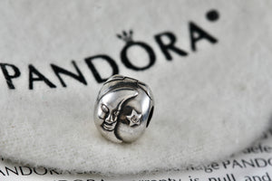 Pandora Silver Day & Night Bead Clip Charm Pendant (791208CZ)