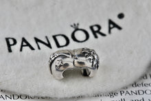 Load image into Gallery viewer, Pandora Silver Day &amp; Night Bead Clip Charm Pendant (791208CZ)
