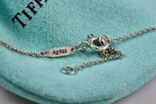 Load image into Gallery viewer, Tiffany &amp; Co Silver Endless Infinity Pendant Adjustable 16&quot;-18&quot; Necklace
