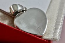 Load image into Gallery viewer, James Avery Vintage 14K Gold &amp; Silver Heart Charm Pendant
