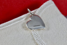 Load image into Gallery viewer, James Avery Sterling Silver "Love You More" Heart Charm Pendant
