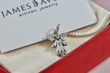 Load image into Gallery viewer, James Avery Sterling Silver Angel Charm Pendant
