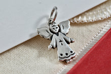 Load image into Gallery viewer, James Avery Sterling Silver Angel Charm Pendant
