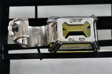 Load image into Gallery viewer, Lagos Caviar 18k Gold &amp; Silver Lemon Quartz Hinged Bale Large Enhancer Pendant
